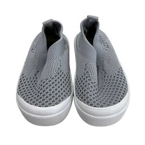 Baby Sneakers Girls Boys Gray Mesh Shoes Size 4